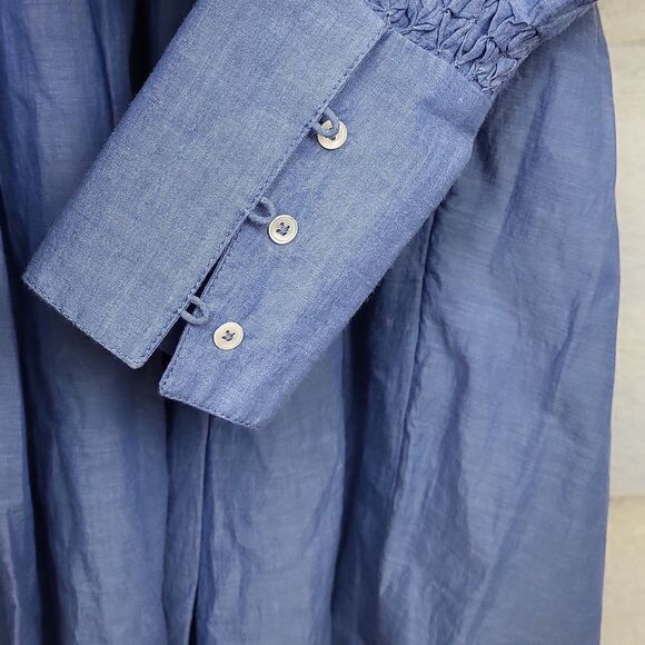 Joie • Robina V-Neck Blouson Sleeve Dress.Size XS - Picture 6 of 12